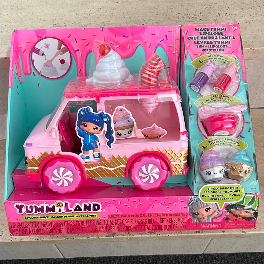 NEW 🆕 Yummiland Lipgloss Truck Toy